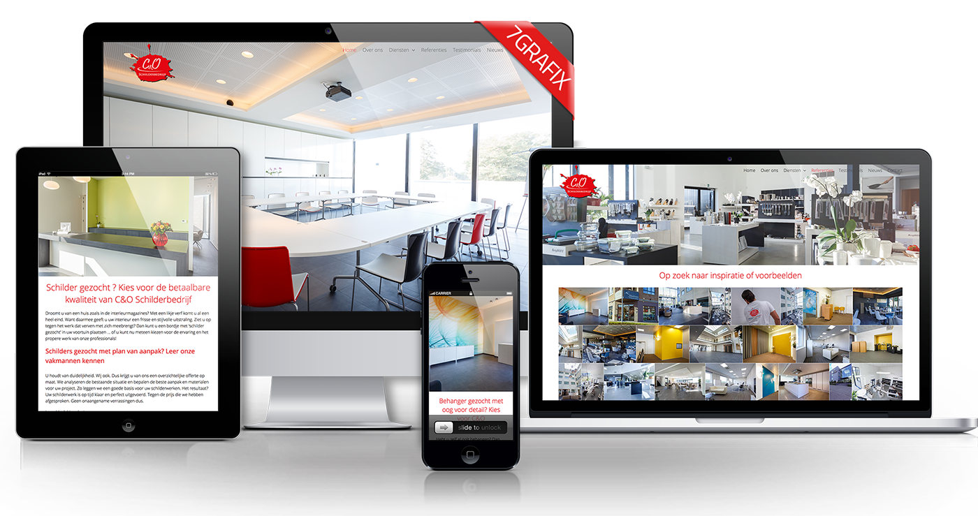 mockup-website bericht